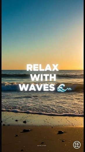 Ocean Waves Sound Effect | Relaxing & Calming Ambience