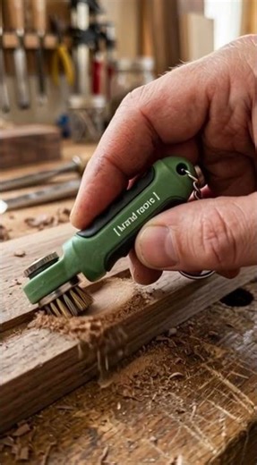 🪵Tiny Wood Sculpting Tools That Create Insane Details! 🔥Texture Carver, Fiber Brush & Micro Sculptor