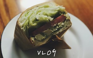 [pipi vlog#002] 料理日常 | 橙皮萃取 | 亚麻籽吐司 |土豆泥牛油果豆腐沙拉火腿三明治 |