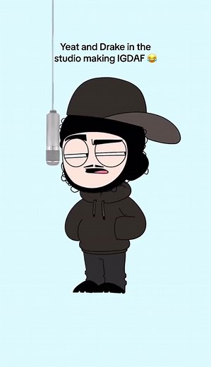 Yeat and Drake in the studio making IDGAF #fyp #foryou #drake #forallthedogs #fatd #yeat #music #foryoupage #viralvideo #new #trending