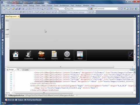 Create Basic Navigation Application Using MVVM Pattern - Part I - Preparing Project