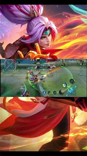 Zilong SAVAGE|| Hard Carry Zilong Wipe Out All Enemied || Global No.1 Zilong #mobilelegends #shorts