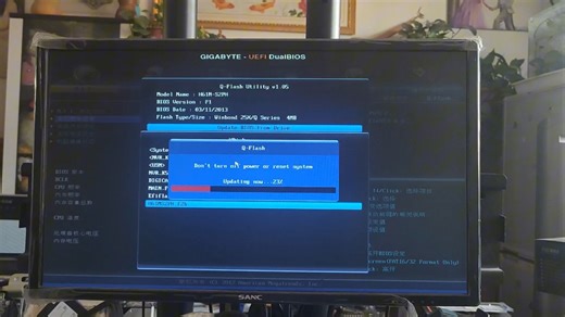 技嘉H61主板升级BIOS教程！