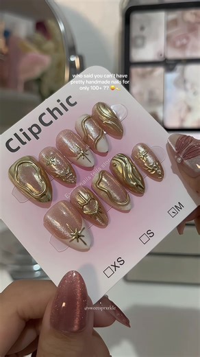 Affordable Handmade Press-On Nails: Stunning Designs Under 100
