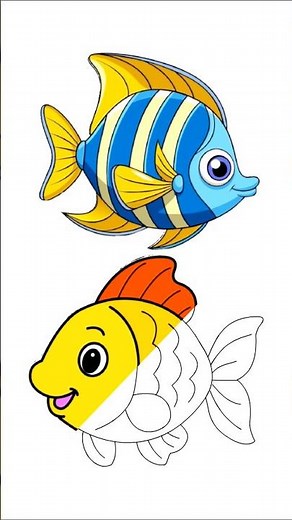 How to Draw a Beautiful Fish! Fun and Easy Drawing for Kids