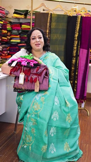 Saree & Blouse வாங்கணும்னா ஒரே Choice Thanvi தான் 😍