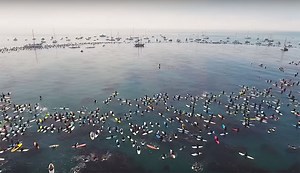 Jack O'Neill's Paddle Out Smashes World Record | The Inertia