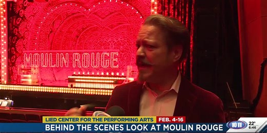 Moulin Rouge actors behind the scenes