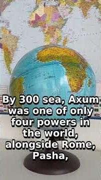 Axum: The African Empire That Ran Global Trade for 800 Years