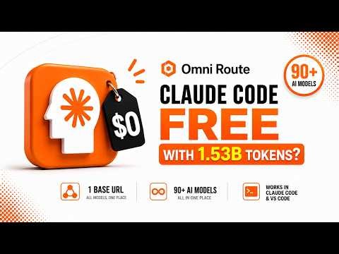 Claude Code FREE With 1.5B Tokens | Omni Route Setup