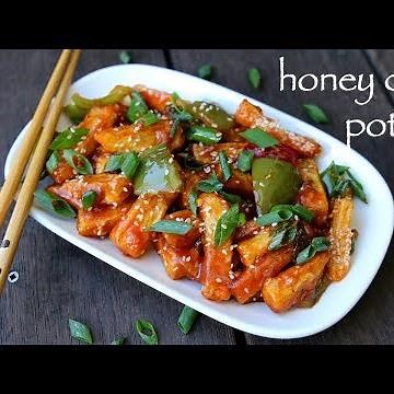 honey chilli potato recipe | how to make crispy honey chilli potato
