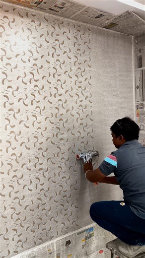 bloom roller texture design by Asian Paints Royal Play #texture #art #royalplay #reels #shorts