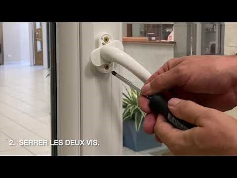 Régler la poignée de sa fenêtre ou porte-fenêtre
