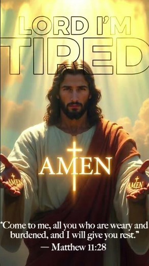 LORD I'M TIRED 🙏 Powerful Christian Worship Song | Peace, Hope & Strength in Jesus 2026