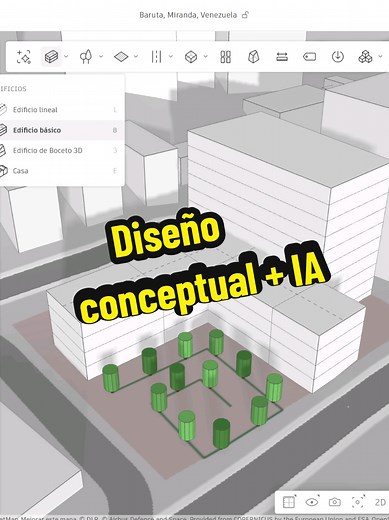 Diseño conceptual con IA: Autodesk Forma y flujo BIM Revit