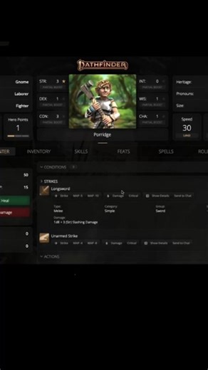 16 reactions · 3 comments | ⚔️ Pathfinder fans! The Roll20 team has added the Agile and Finesse trait functionality to the Pathfinder 2e Remaster Sheet, with more to come! @Paizo ✨ Create a character and check out the updates on Roll20 Characters and leave any feedback: https://hubs.li/Q02nnk8C0 | Roll20 | Facebook