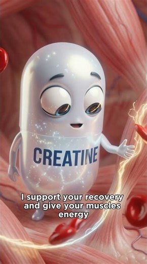 Creatine Inside Your Body 💪 | Health Animation