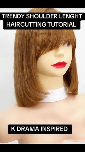 K DRAMA INSPIRED TRENDING TRENDY SHOULDER LENGHT HAIRCUTTING TUTORIAL COMPLETE VERSION TUTORIAL #hairs #trendinghaircut #usa_tiktok #haircuttutorial #style #trending #frontcut #haircuts #longhair #haircutinspo #viralvideofyp #shorthair #shoulderlenght #viralhaircut #shoulderlenght #fyp
