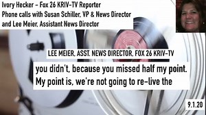 In their own words, the truth of how far FOX corporate bosses will go to lock down the narrative and the reporter. Full video —> youtu.be/cf6q55akmZw | Ivory Hecker