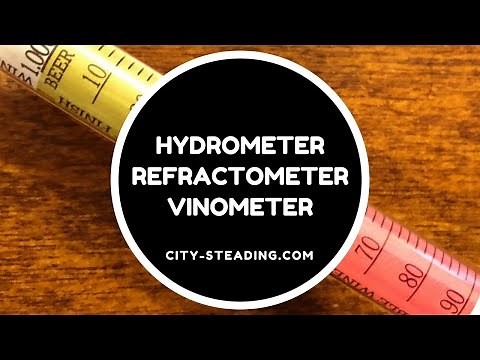 Hydrometers, Refractometers, Vinometers - how to use them and why