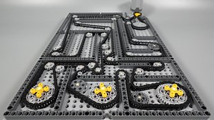 58K views · 461 reactions | Routing a Lego Chain Around Multiple Obstacles! | Brick Technology | Facebook