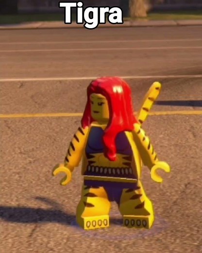 Tigra and her villains in lego games #evolutionoflego #lego #marvel #avengers
