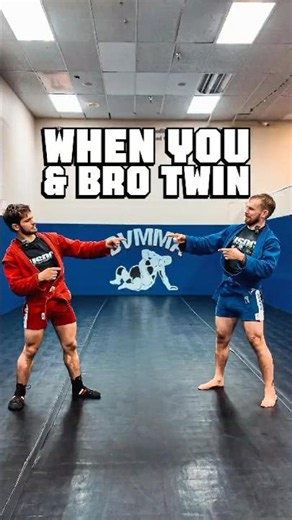 when you and your sparring bro twin on accident😂🤝 #sambo #grappling #mma