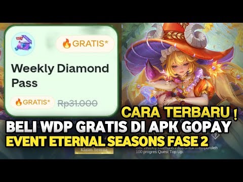 THE LATEST WAY TO BUY FREE WDP ON THE GOPAY APK FOR THE ETERNAL SEASONS PHASE 2 EVENT IN MOBILE L...