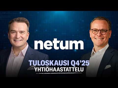 Netum Q4'25: Päättyneet projektitoimitukset painoivat liikevaihtoa