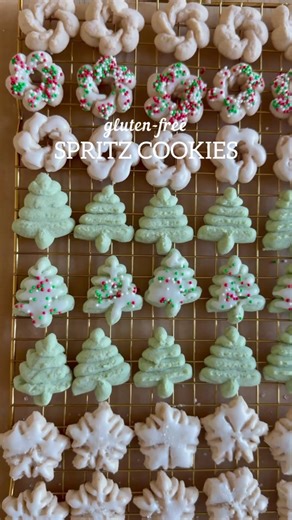 Gluten-Free Spritz Cookies for the Holidays