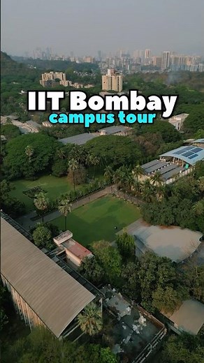 IIT Bombay’s Drone View👊🏻❤️ #iit #jee