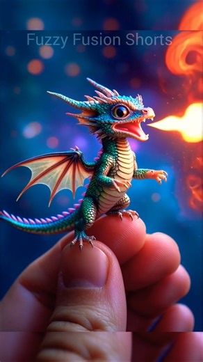 World’s Smallest Dragon 🐉💥 Unbelievable Tiny Creature!” #shorts #viralshorts