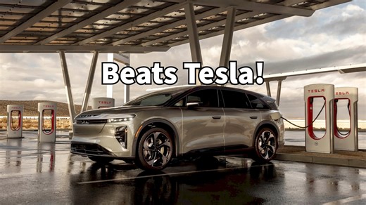 How Did the Lucid Gravity Outperform Tesla's EVs While Charging at Superchargers?