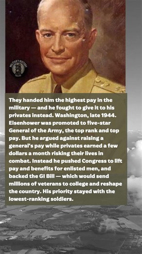 What General Eisenhower Did When Congress Gave Him A Pay Raise #short #history #ww2 #ww2history
