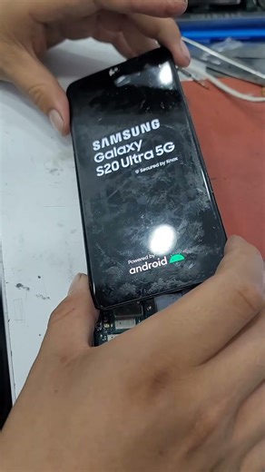 pantalla blanca Samsung note 20 ultra ✅️✅️