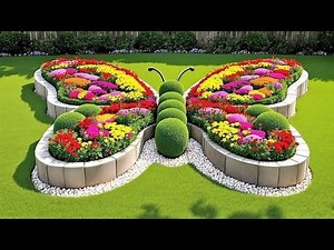 We decorate our flower beds with decorative gravel: 32 original ideas that will