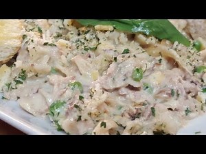 HOMEMADE TUNA HELPER IN BECHAMEL SAUCE