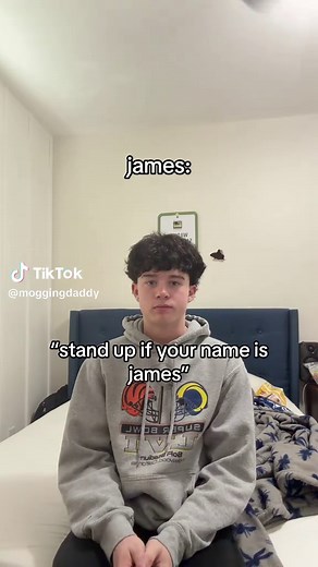 James Name Trend: Stand Up If Your Name Is James