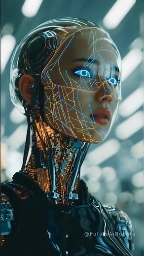 Humanity Reimagined — The Stunning Reveal of a Realistic Robot Face 💫🤖 #FutureAiRobots