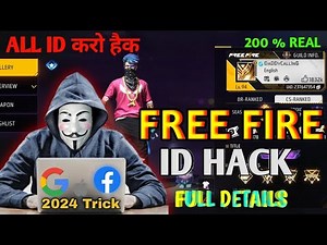FREE FIRE ID HACK WITHOUT PASSWORD AND NUMBER 2024 😯| FF ID HACK TRICK free fire id hack kaise Kare