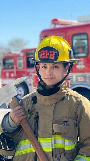 Refinery29 | Happy Women’s History Month ♥️ Did you know that only 3% of the LAFD force is female? Meet firefighter Crystal Reneau (@ketowithcrystal),... | Instagram