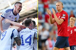Erling Haaland returns home to score for Norway but Scotland heroics leave Martin Odegaard livid
