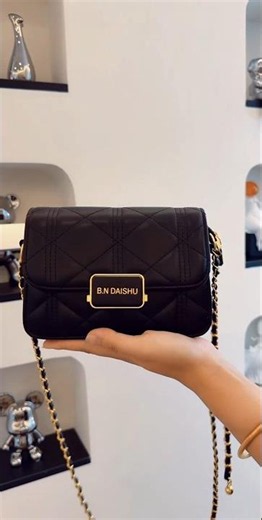 Ladies Top Trendy l Stylish Ladies Office-Party Long Strap Chain Pouches #shortsfeed