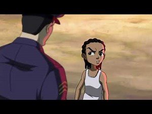 The Boondocks | "Is it okay to snitch to the police on the police?" | Season 1 Episode 14