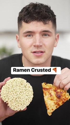 53K views · 3.1K reactions | Ramen Crusted Pizza #ramen #pizza #foodhack #recipe #viral #masterchef | Nick DiGiovanni | Facebook