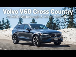 2021 Volvo V60 Cross Country T5 AWD Walkaround and Virtual Test Drive