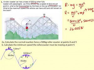 6.08 Circular motion Roller coaster
