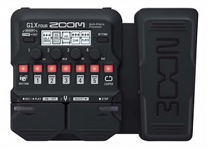Zoom G1X FOUR Guitar Processor with Pedal