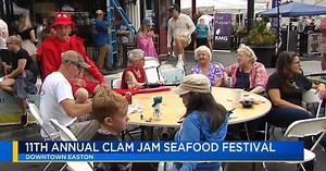 Clam Jam seafood street festival draws thousands to downtown Easton