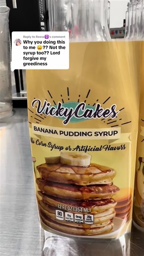 Delicious Banana Pudding Syrup: Sold Out Success!